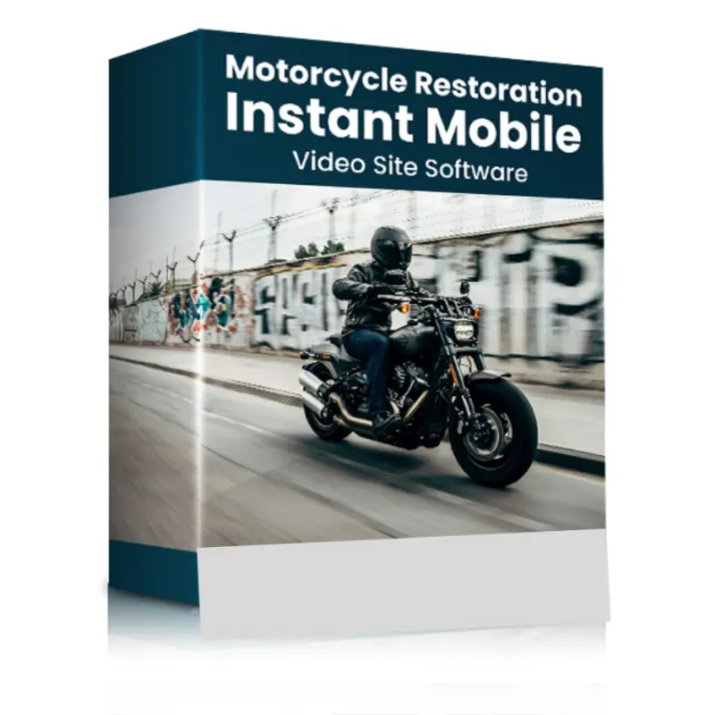 Motorcycle instant mobile video site 